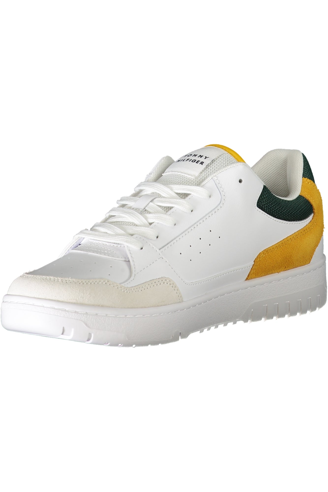 TOMMY HILFIGER Herren Sneaker – Sportschuhe mit, sportlich Weiß