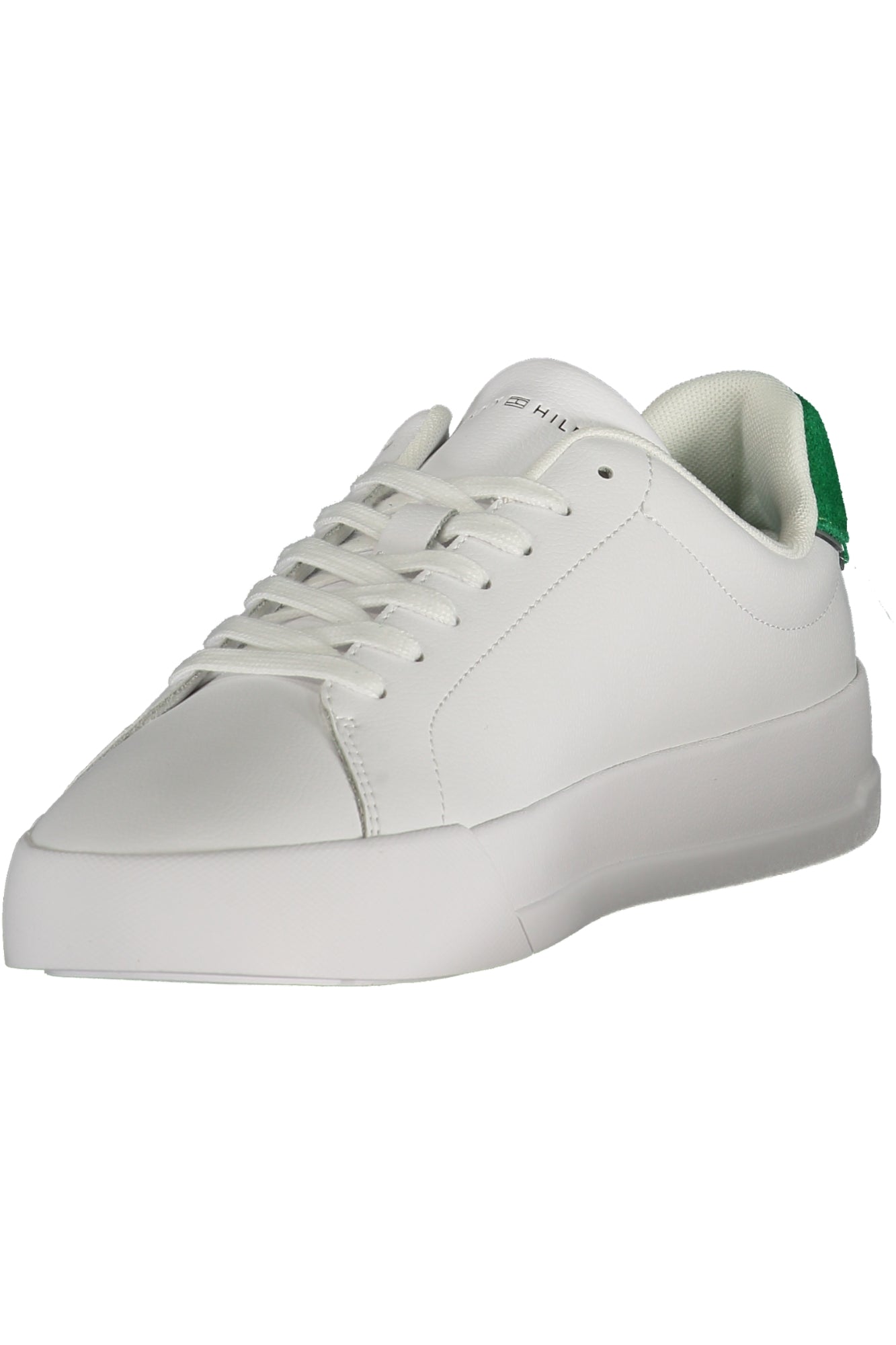 TOMMY HILFIGER Herren Sneaker – Sportschuh mit Schnürsenkel Weiß