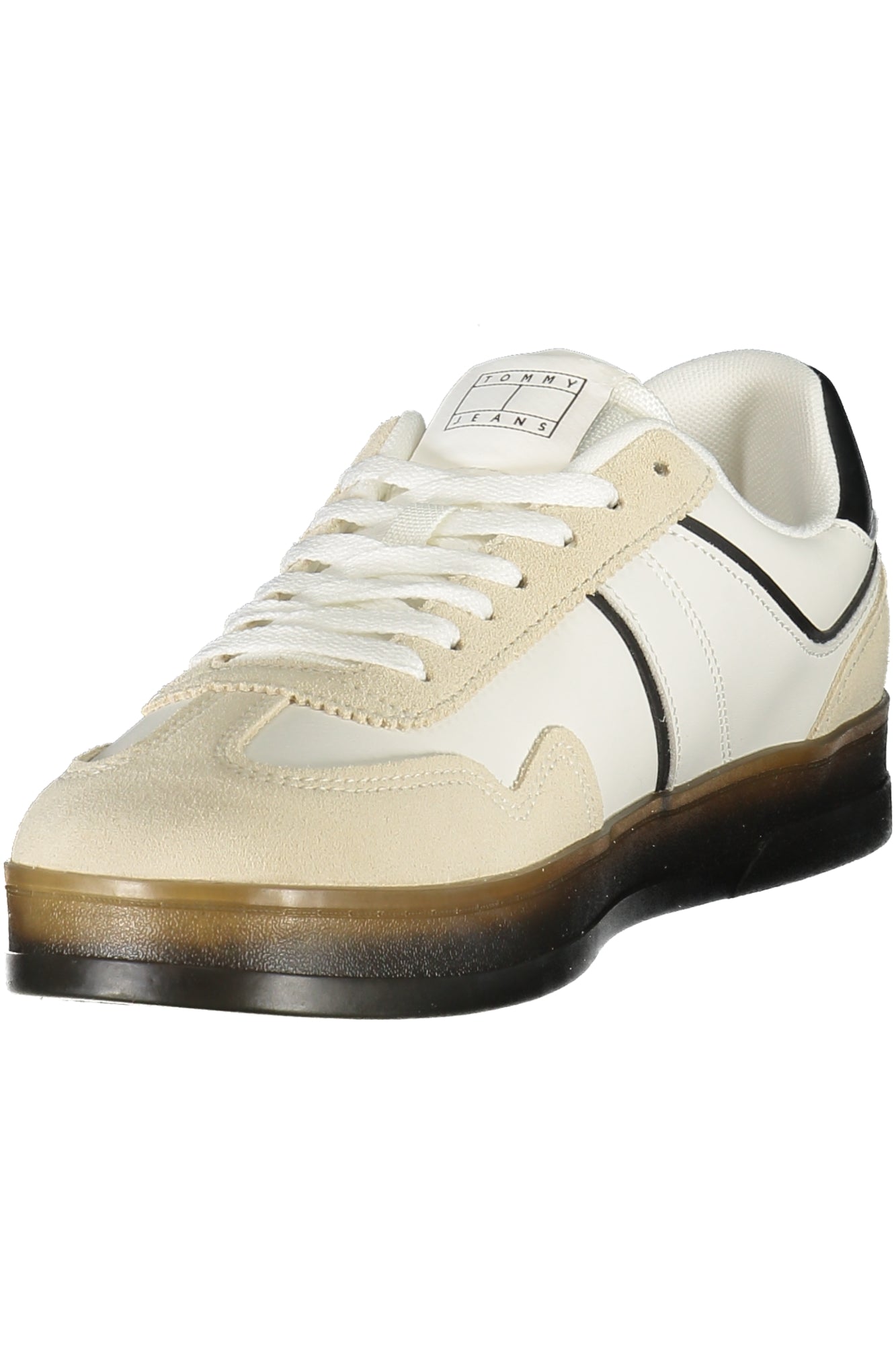 TOMMY HILFIGER Herren Sneaker – Sportschuh mit Schnürsenkel Weiß