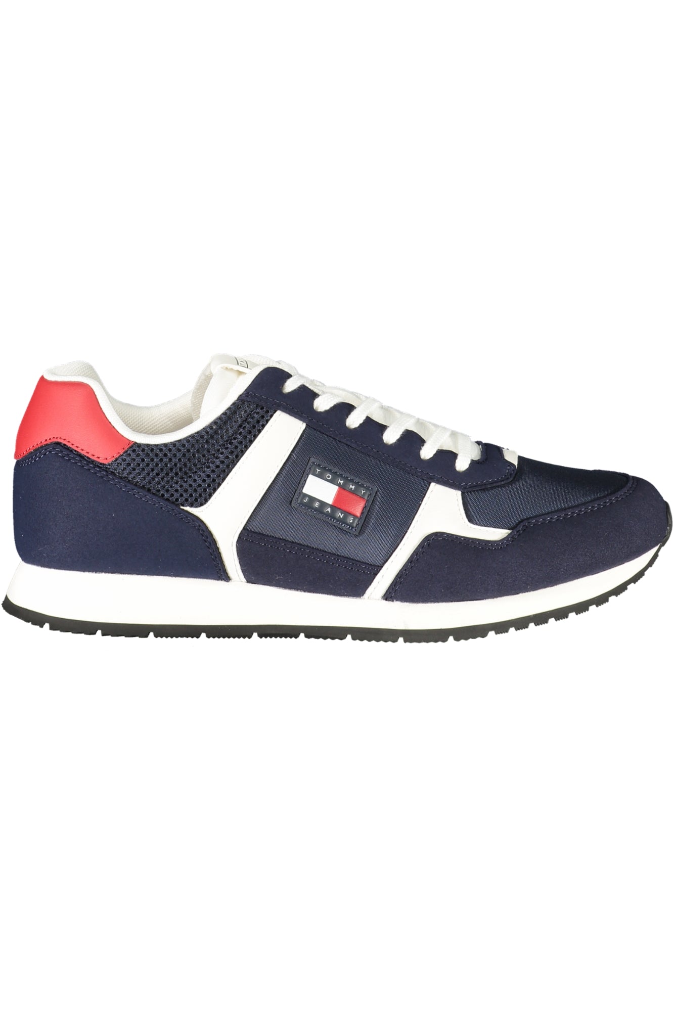 TOMMY HILFIGER Herren Sneaker – Sportschuh mit Schnürsenkel Blau