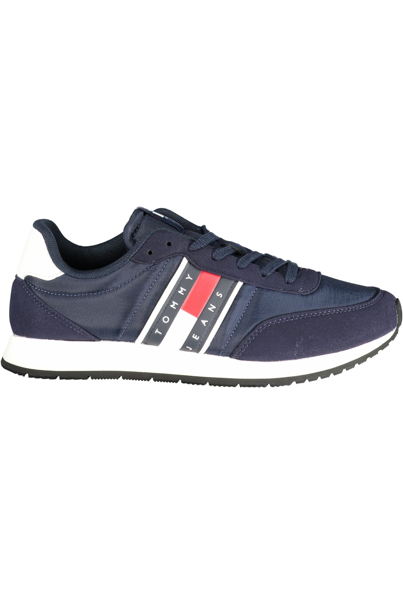 TOMMY HILFIGER Herren Sneaker – Sportschuh mit Schnürsenkeln Blau