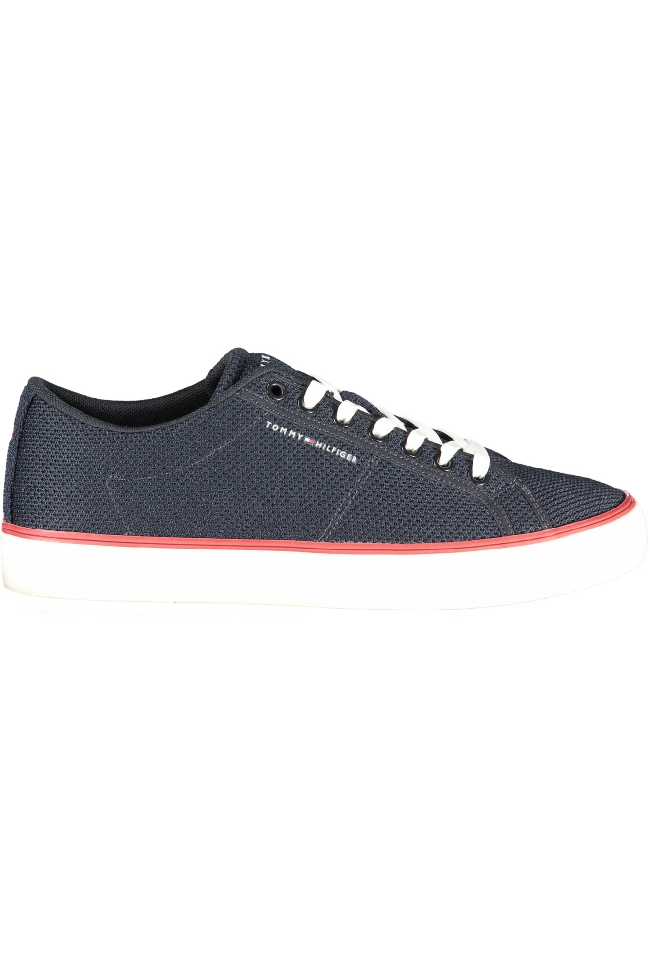 TOMMY HILFIGER Herren Sneaker – Sportschuh mit Schnürsenkeln Blau Hauptbild