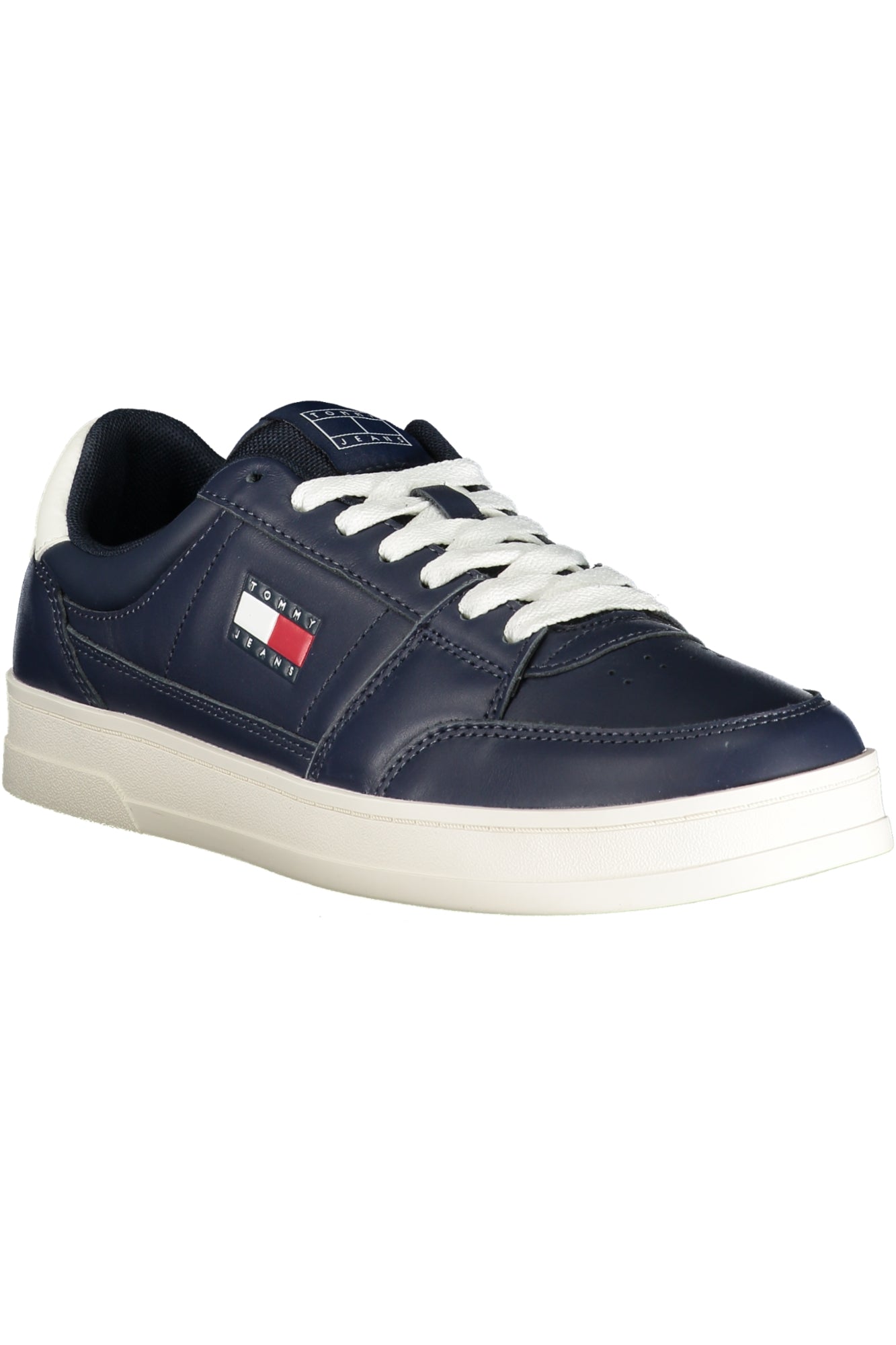 TOMMY HILFIGER Herren Sneaker – Sportschuh mit Schnürsenkel Blau