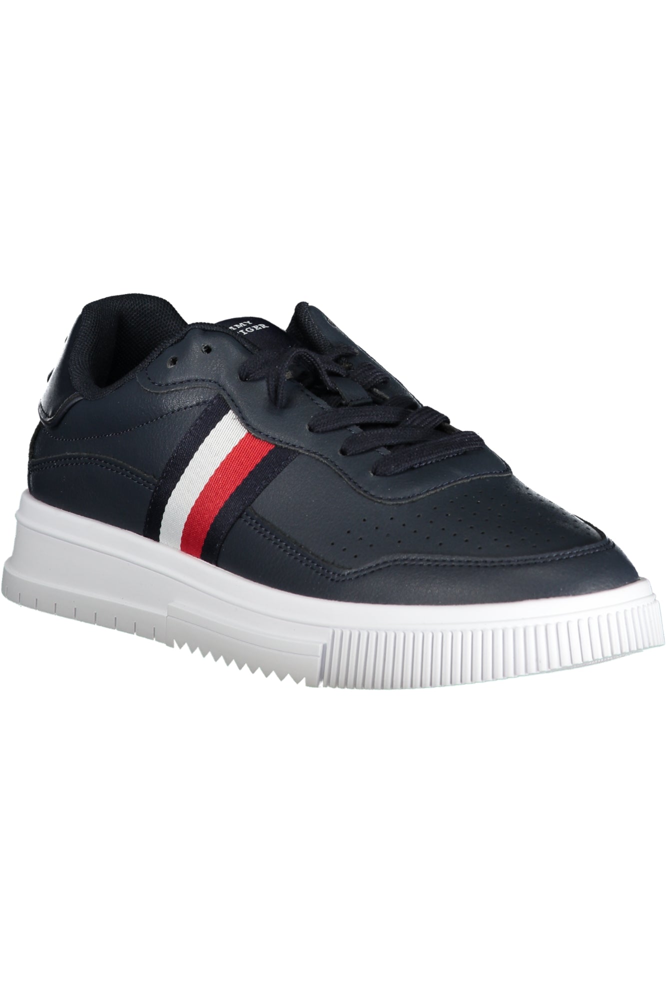 TOMMY HILFIGER Herren Sneaker – Sportschuhe mit, sportlich Blau