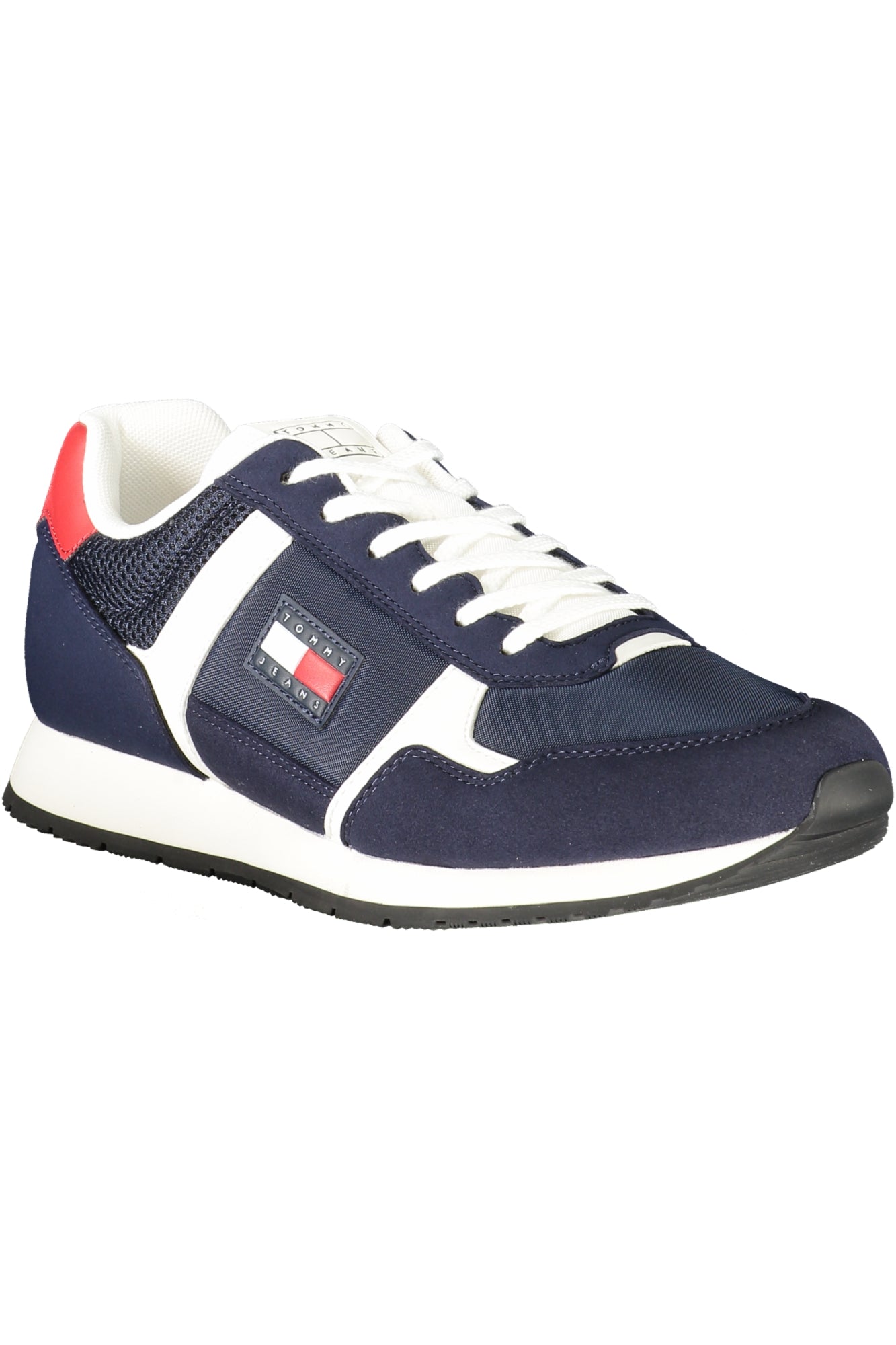 TOMMY HILFIGER Herren Sneaker – Sportschuh mit Schnürsenkel Blau