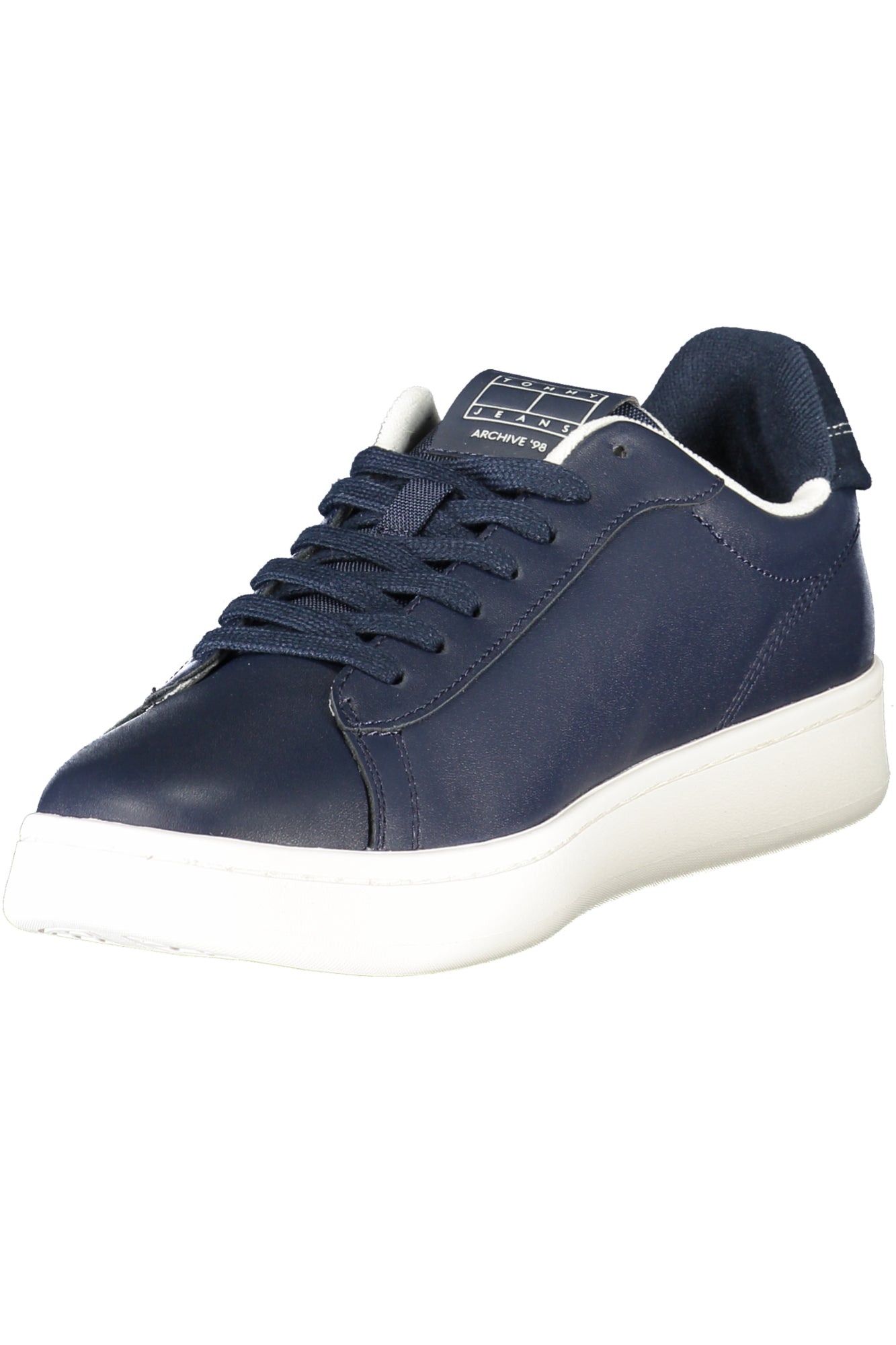 TOMMY HILFIGER Herren Sneaker – Sportschuh mit Schnürsenkel Blau