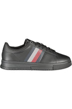 TOMMY HILFIGER SCHWARZE HERREN-SPORTSCHUHE