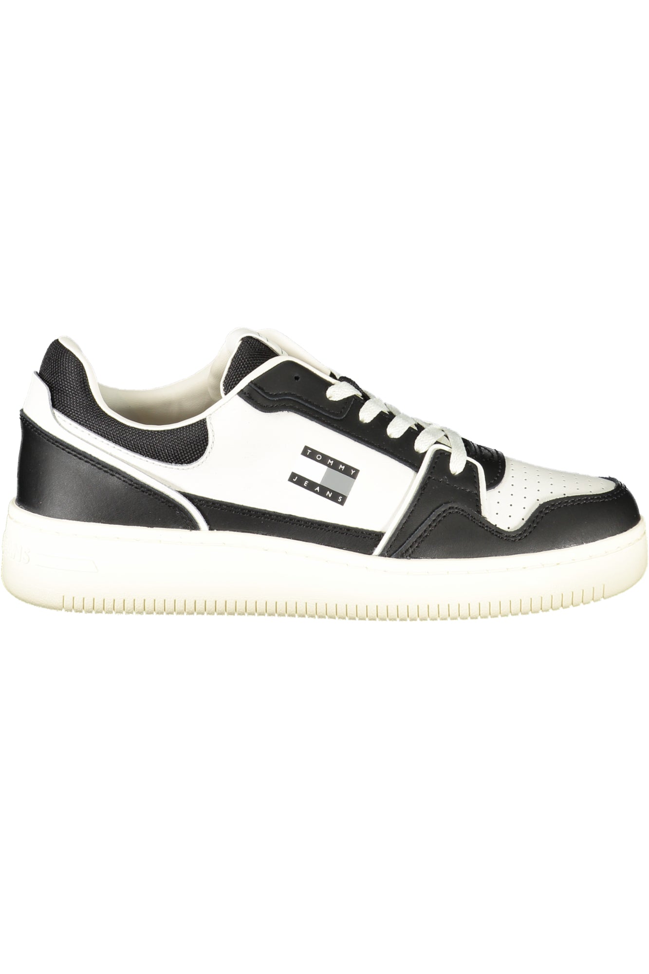 Tommy Hilfiger Sportschuhe Herren – Schwarze Sneaker mit Logo-Details für Herbst/Winter Schwarz Hauptbild