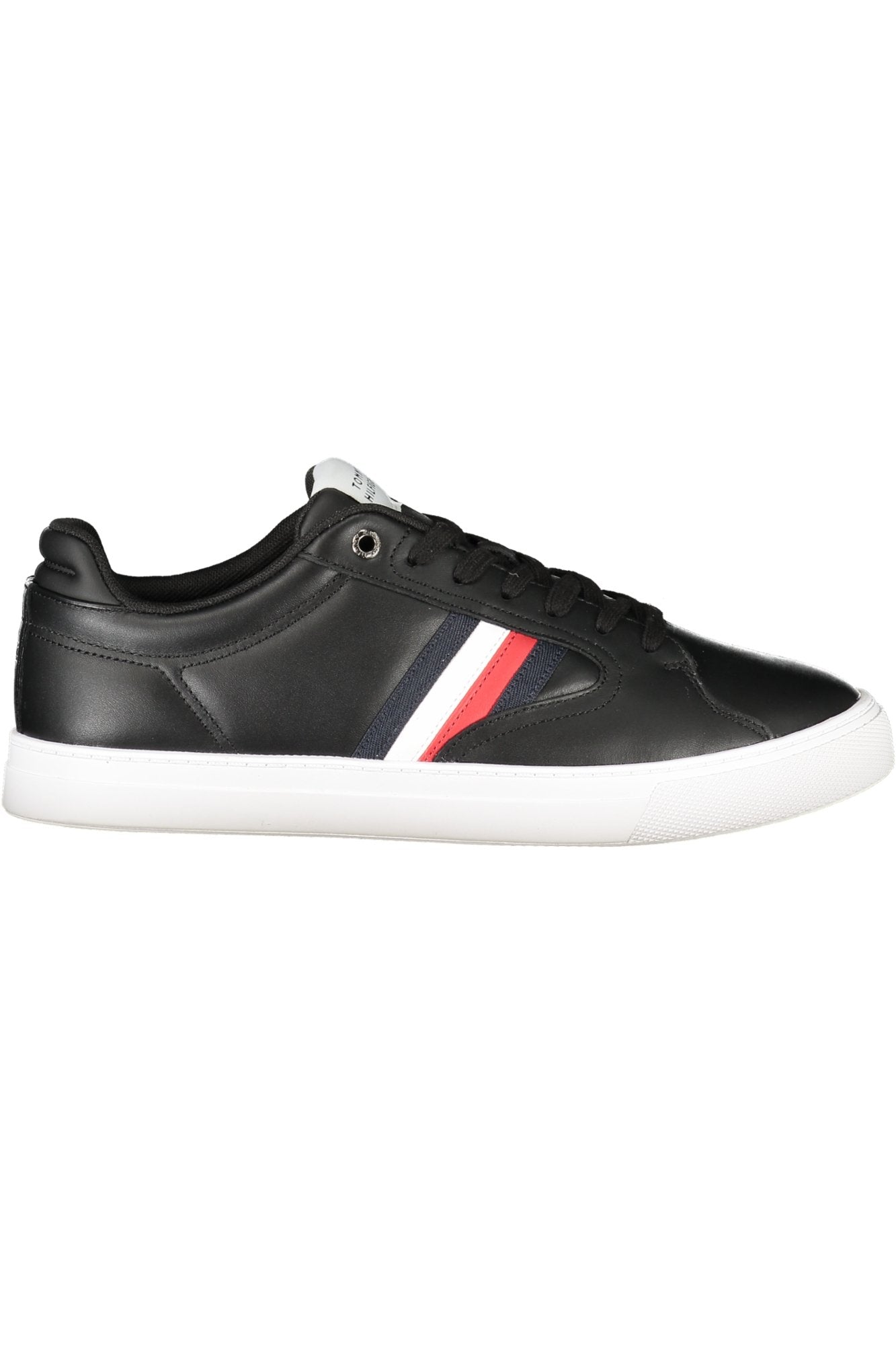 Tommy Hilfiger Herren Weisse Sportschuhe Schwarz