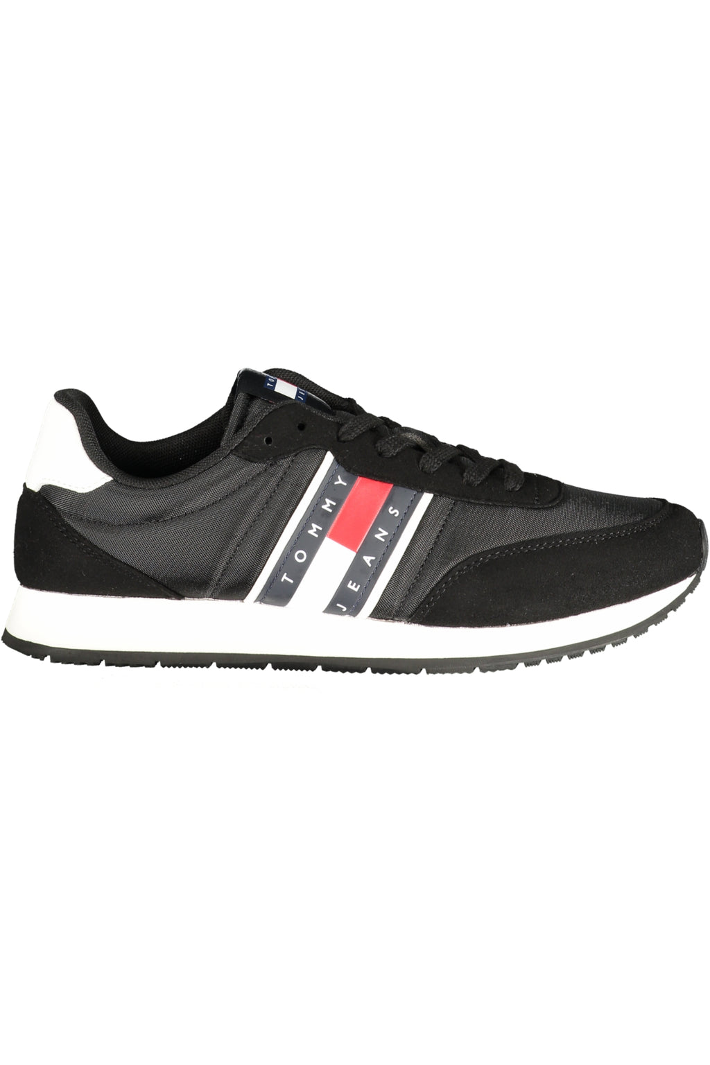 TOMMY HILFIGER HERREN-SPORTSCHUHE, SCHWARZ