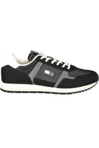 TOMMY HILFIGER HERREN SCHWARZE SPORTSCHUHE