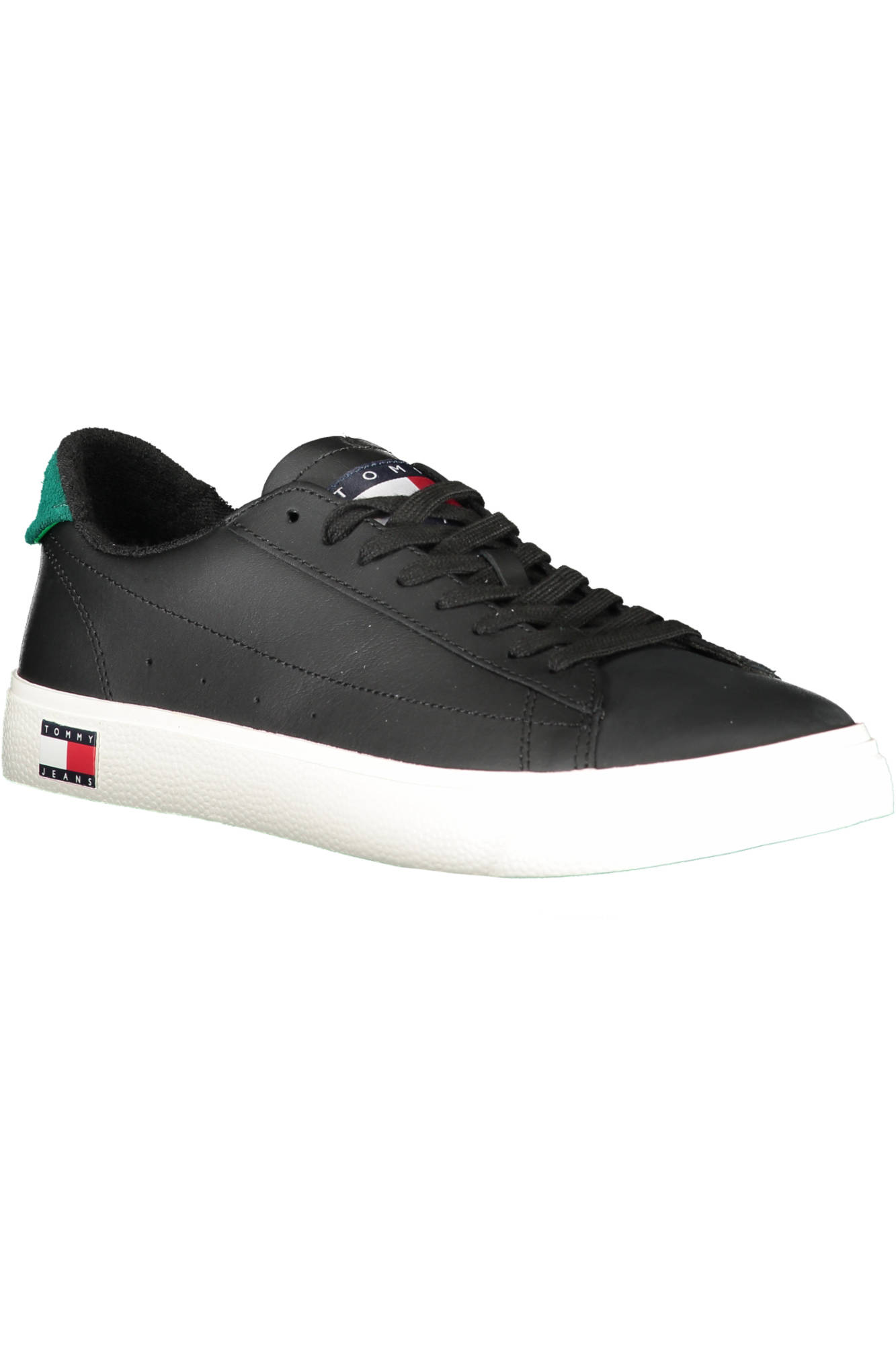 Tommy Hilfiger Sportschuhe Herren Schwarz – Sneaker für Herbst/Winter mit recyceltem Material Schwarz
