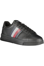 TOMMY HILFIGER SCHWARZE HERREN-SPORTSCHUHE