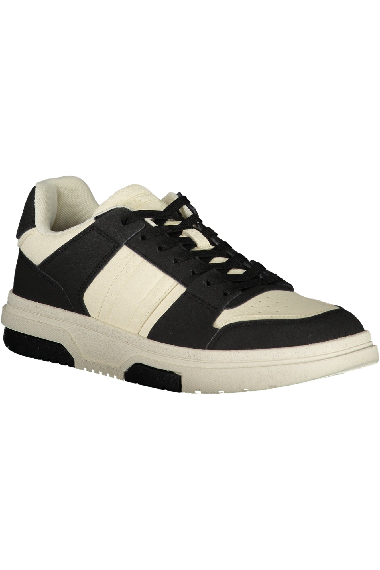 Tommy Hilfiger Herren-Sneaker Weiss – Sportlicher Freizeitschuh für den Sommer Schwarz