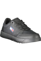 TOMMY HILFIGER SCHWARZE HERREN-SPORTSCHUHE
