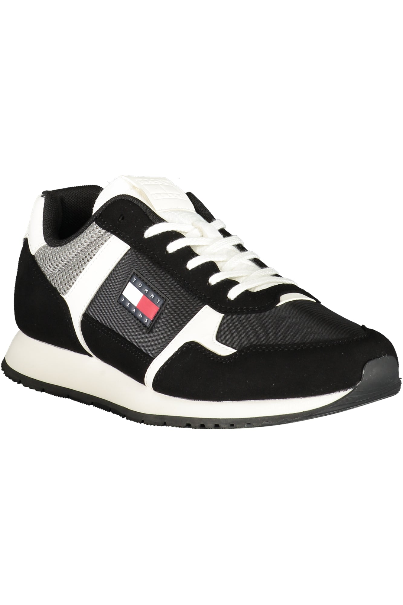 Tommy Hilfiger Sportschuhe Herren – Schwarze Sneaker für Herbst/Winter mit Logo-Detail Schwarz