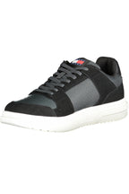 TOMMY HILFIGER HERREN SPORTSCHUHE SCHWARZ