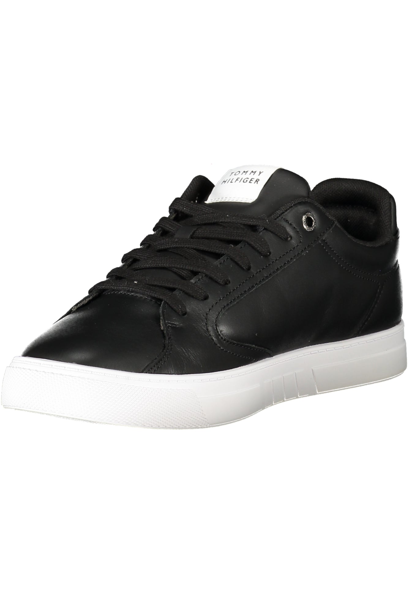 Tommy Hilfiger Herren Weisse Sportschuhe Schwarz