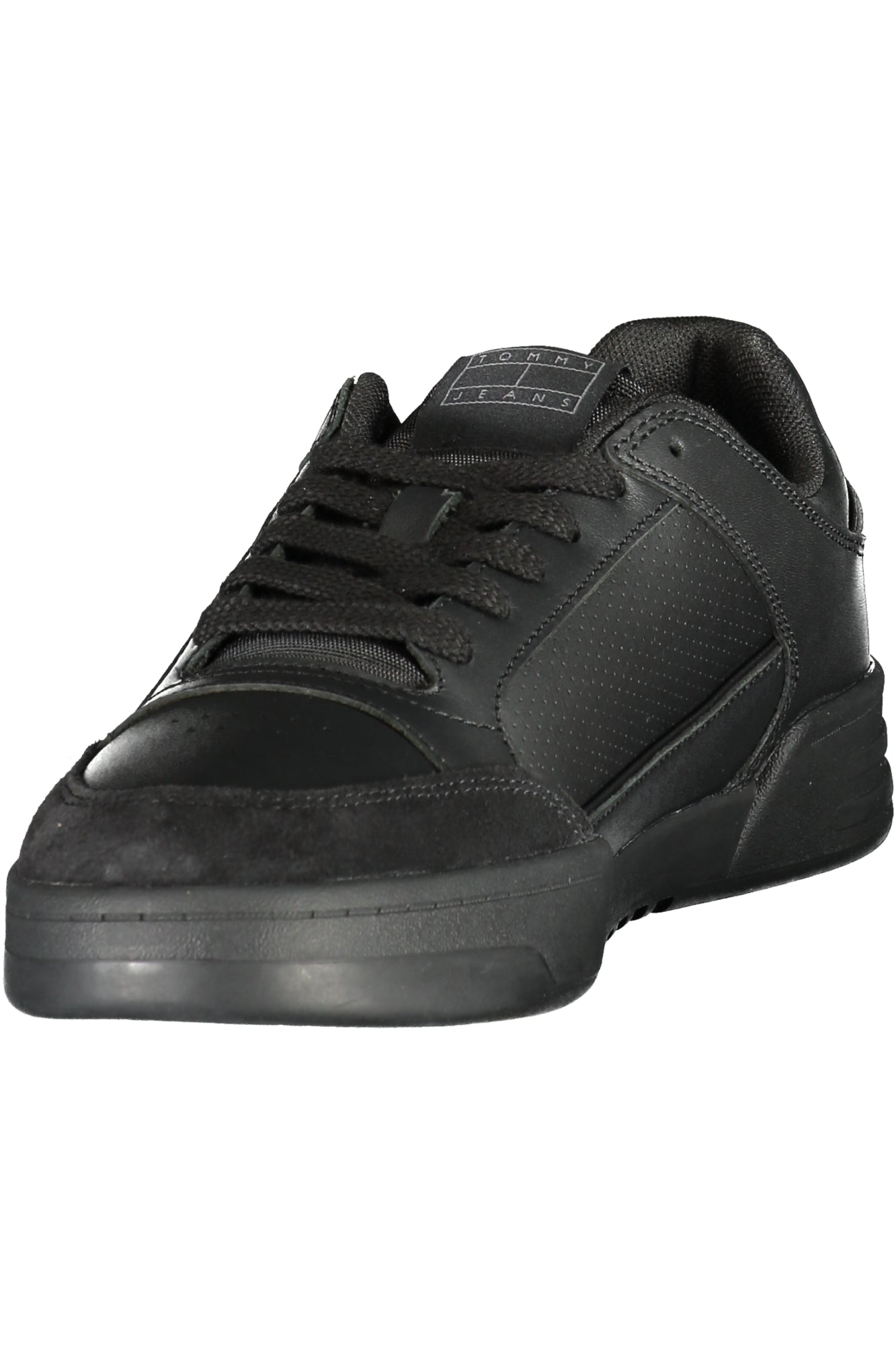 TOMMY HILFIGER Herren Sneaker – Sportschuh mit Schnürsenkeln Schwarz