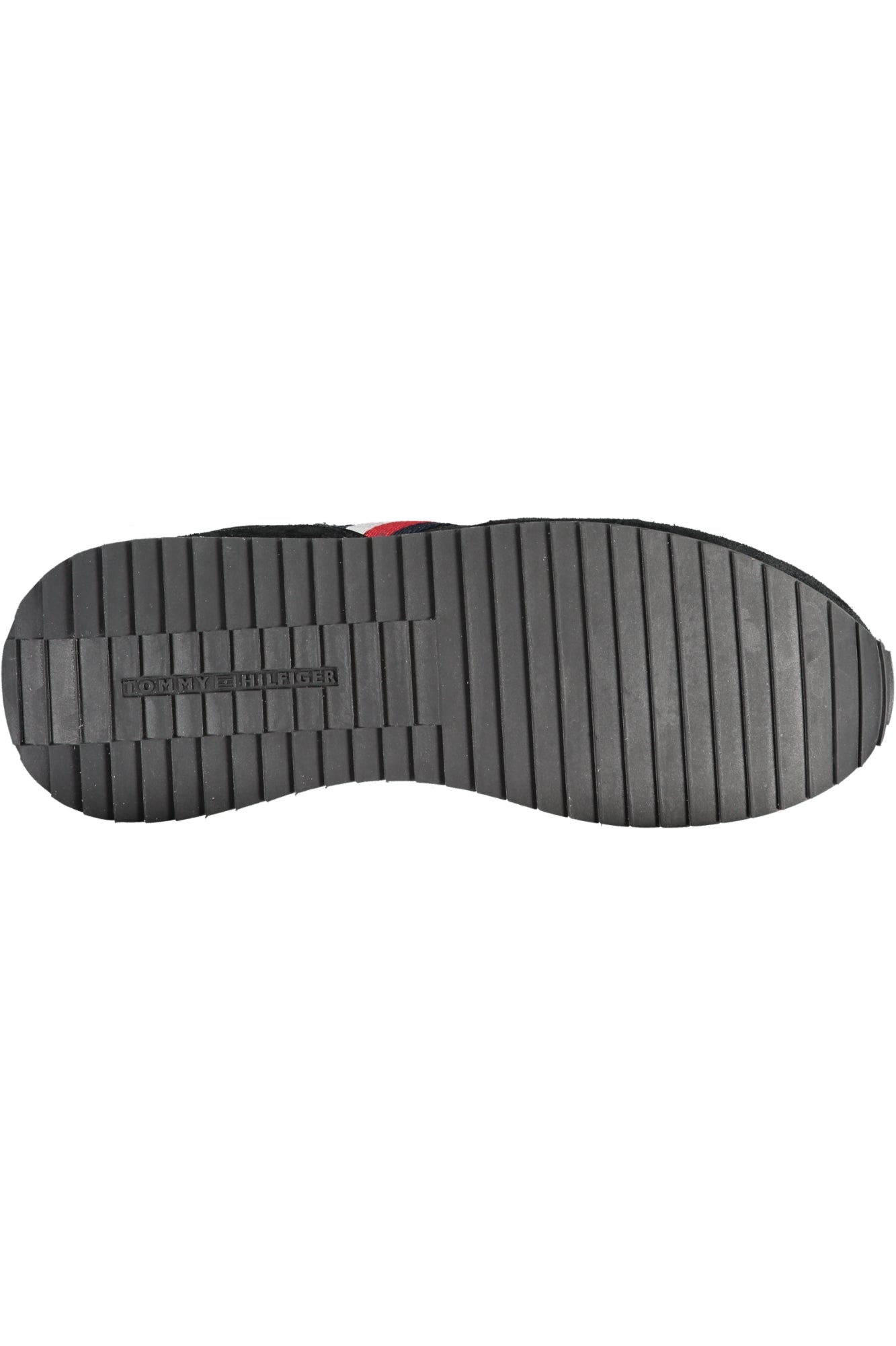 TOMMY HILFIGER Herren Sneaker – Sportschuh mit Schnürsenkern Schwarz