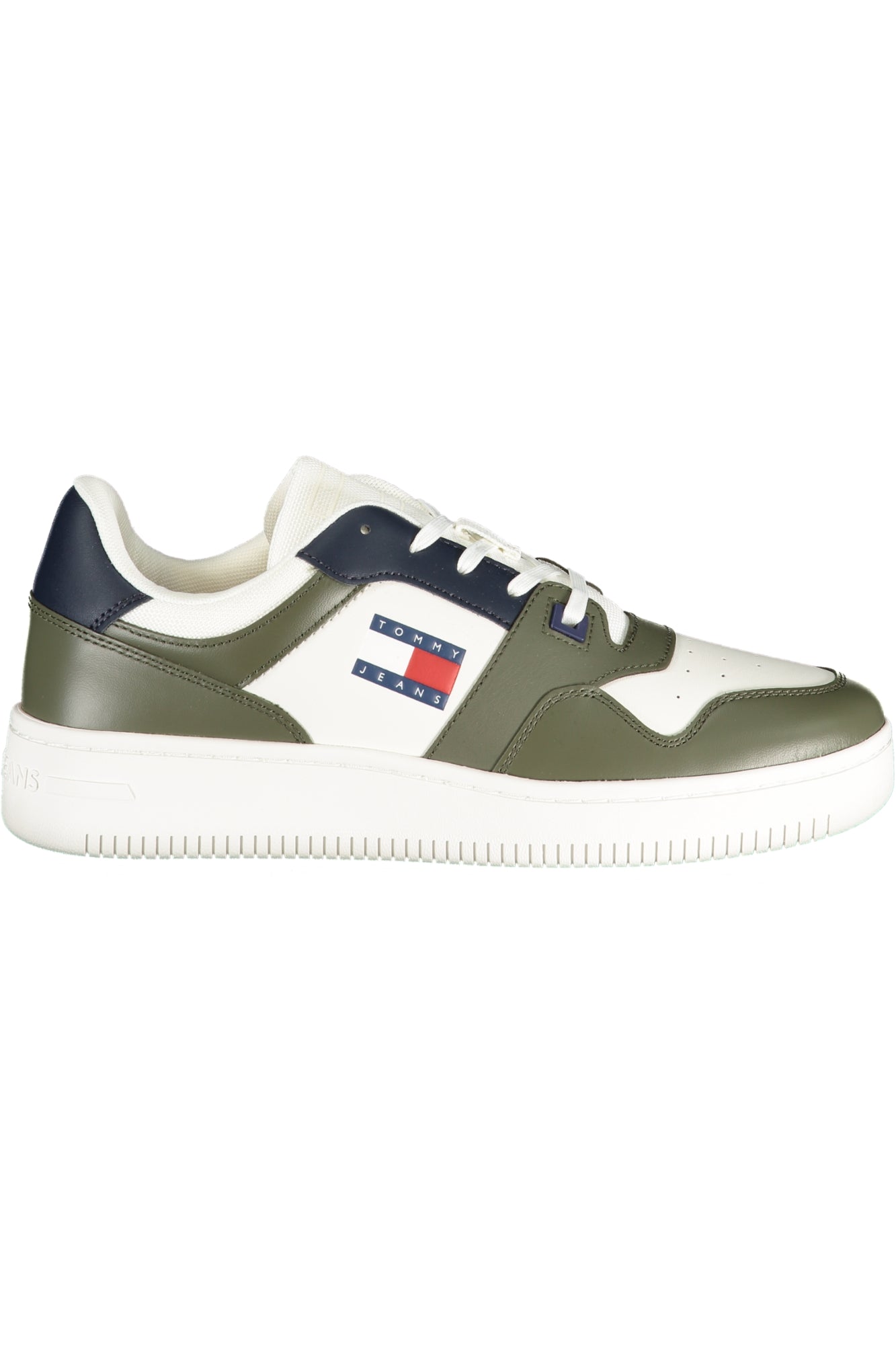 TOMMY HILFIGER Herren Sneaker – Sportschuhe mit, sportlich Grün
