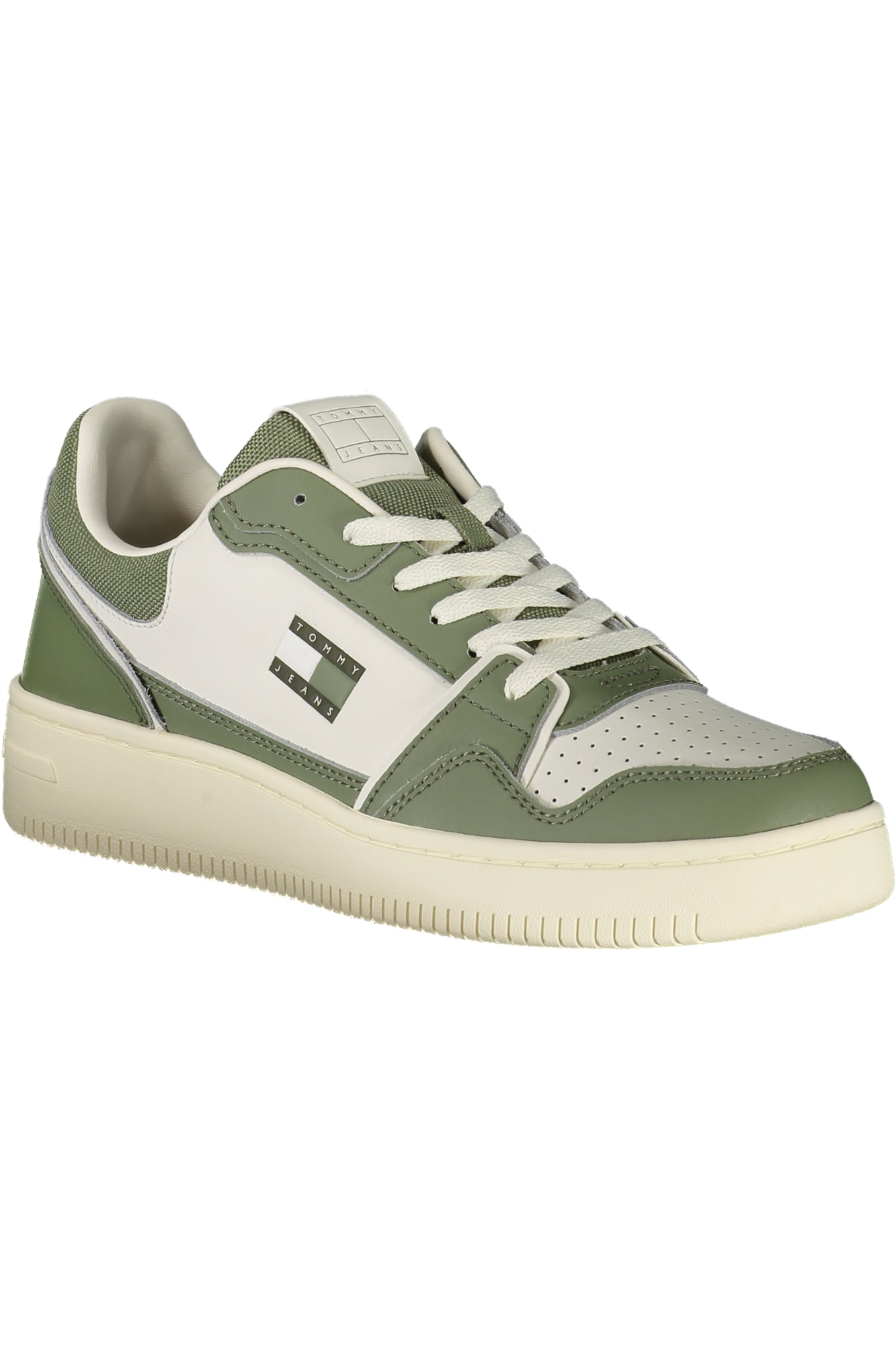Tommy Hilfiger Sportschuhe Herren – Schwarze Sneaker mit Logo-Details für Herbst/Winter Grün
