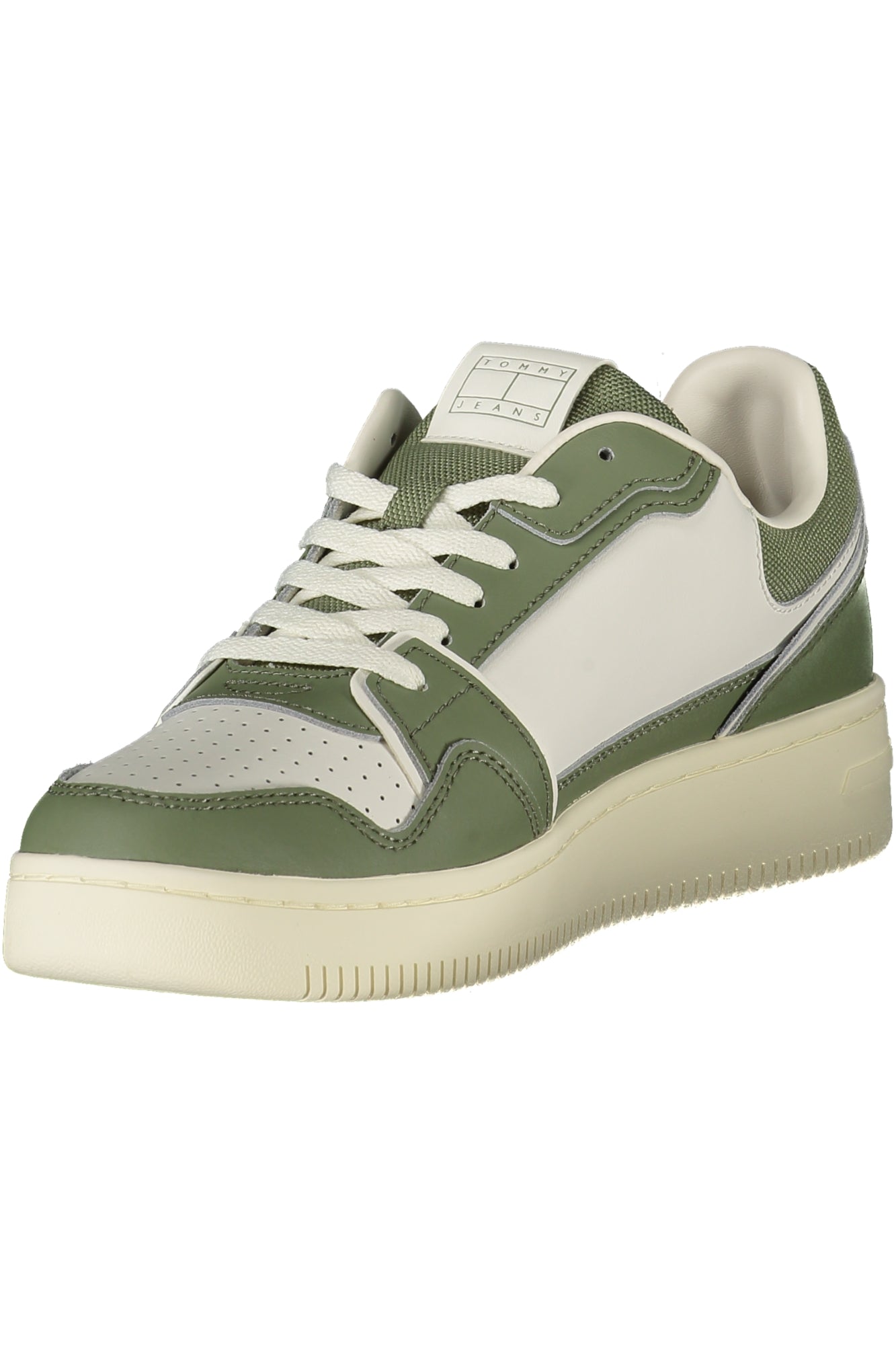 Tommy Hilfiger Sportschuhe Herren – Schwarze Sneaker mit Logo-Details für Herbst/Winter Grün