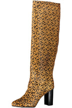 TOMMY HILFIGER DAMEN BEIGE STIEFEL SCHUHE