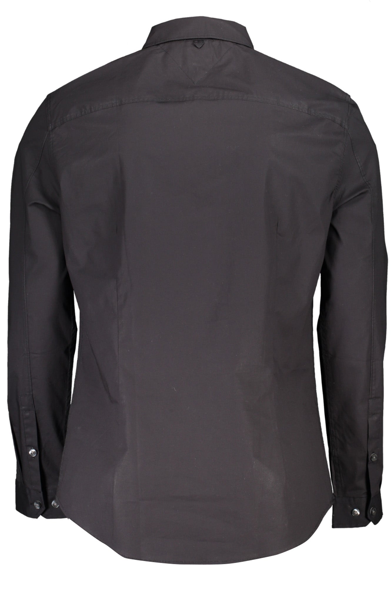 TOMMY HILFIGER Herren Hemden – Slim Fit, aus Baumwolle Schwarz