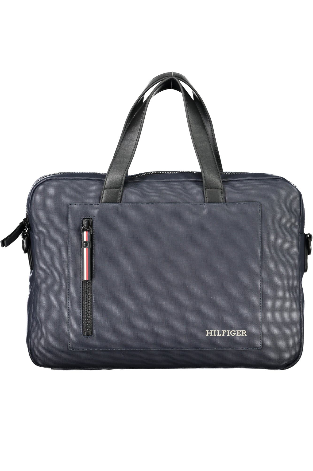 Tommy Hilfiger Aktentasche Herren – Blaue Business-Tasche mit Laptopfach Blau