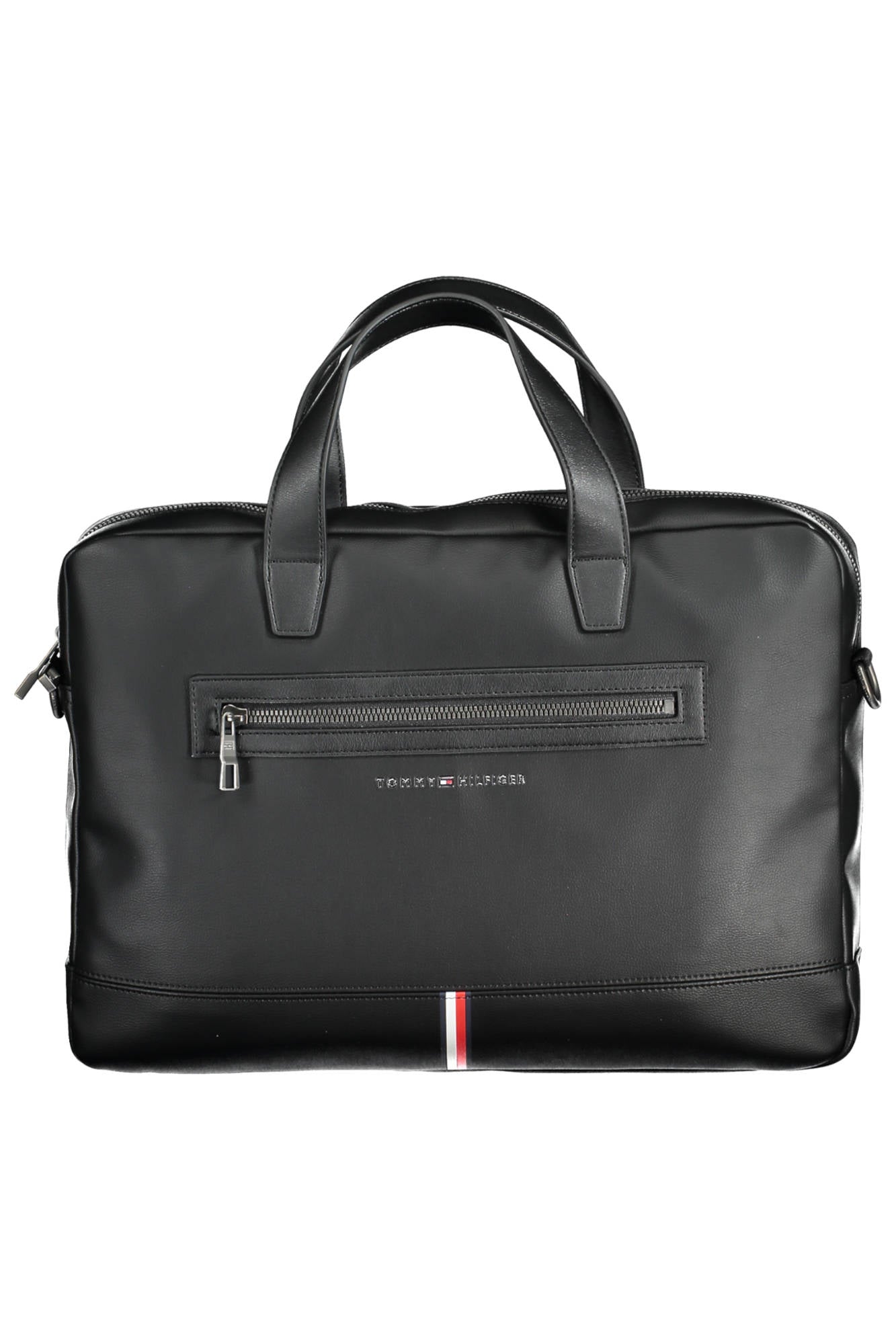 TOMMY HILFIGER Herren Taschen – Aktentasche Tragegriffe Schwarz