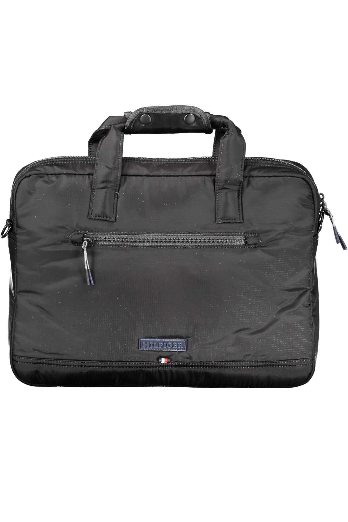 Tommy Hilfiger Aktentasche Herren – Schwarze Business-Tasche aus recyceltem Nylon Schwarz