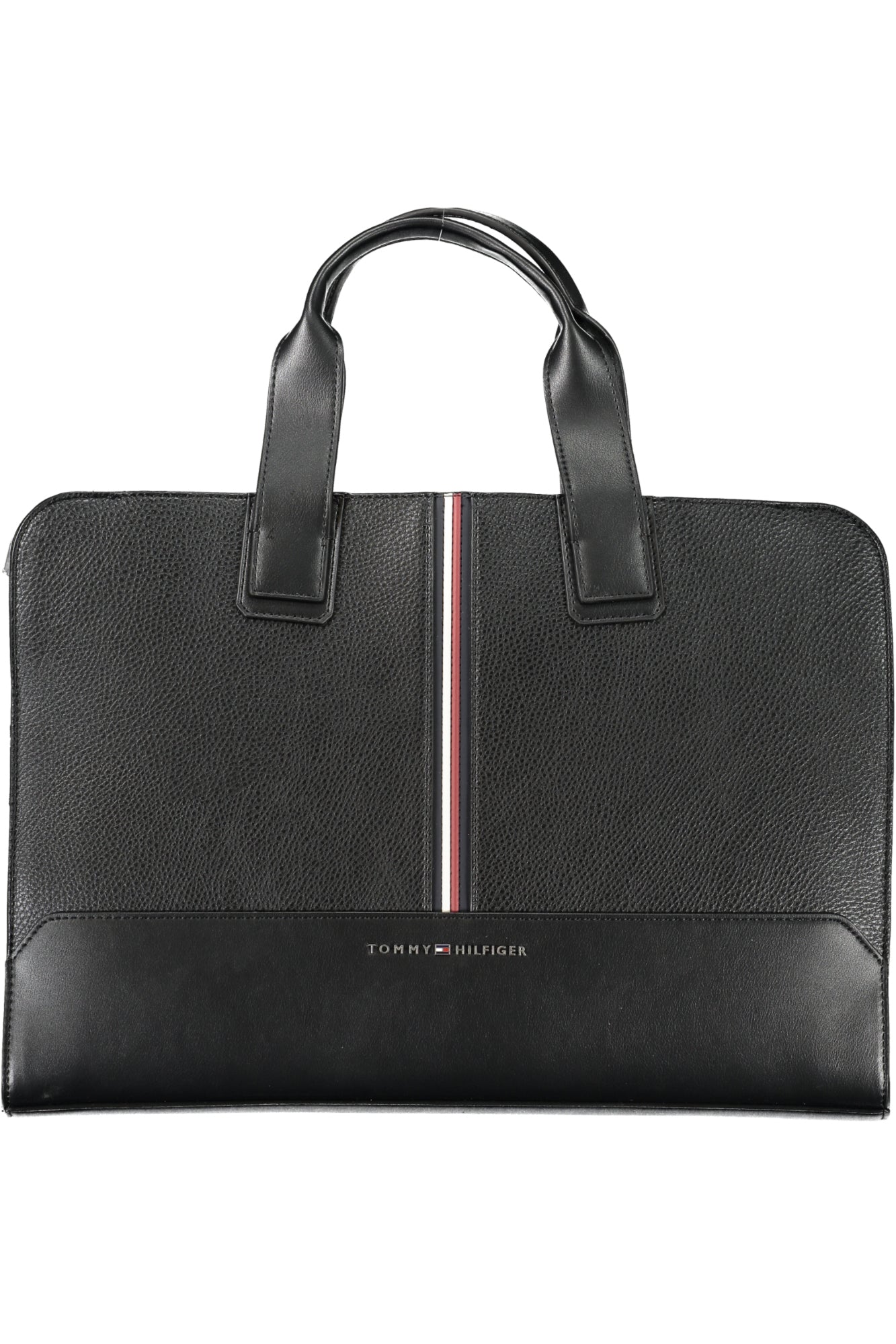 TOMMY HILFIGER Herren Accessoires – Aktentasche mit Griffen Schwarz