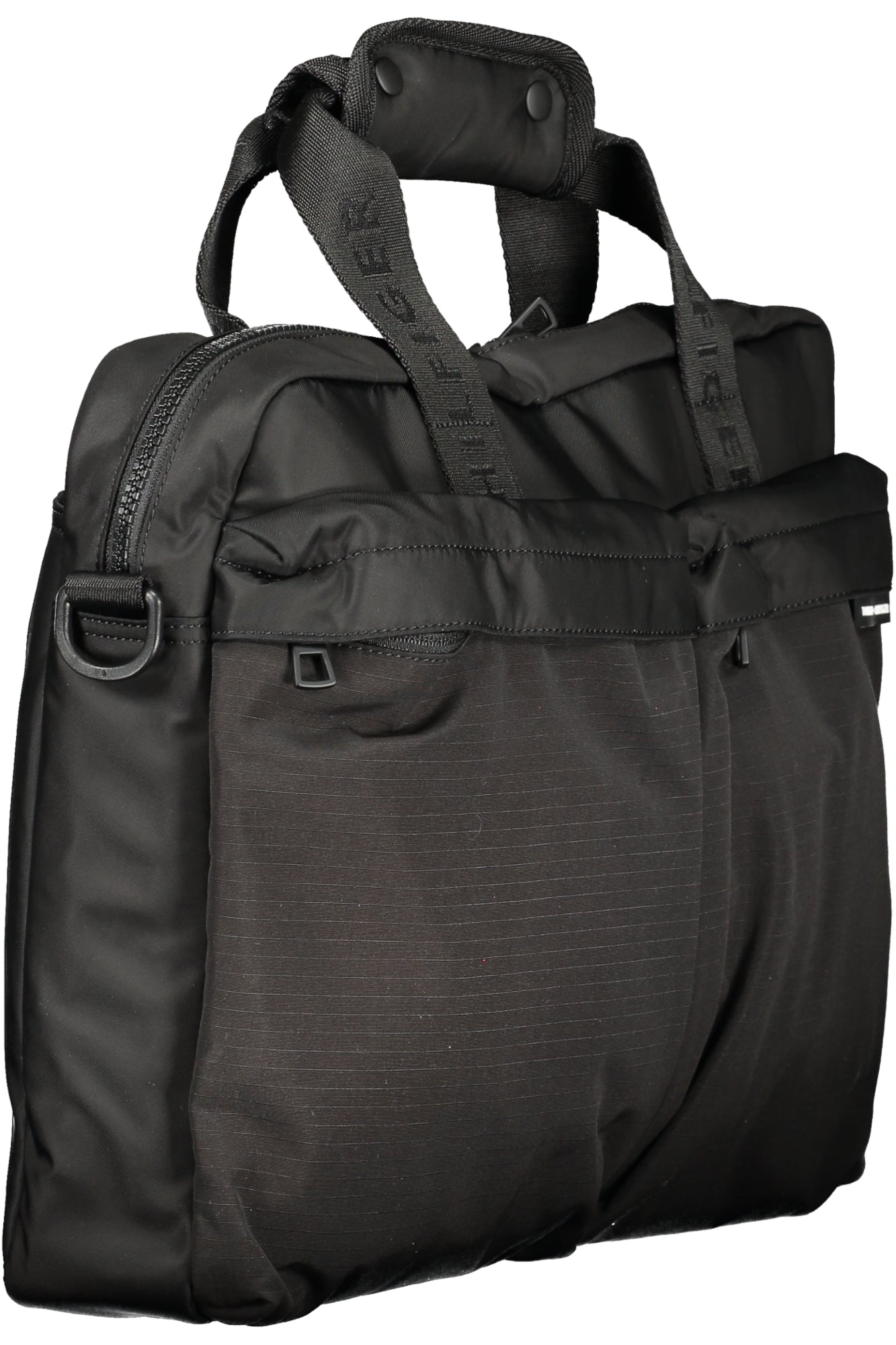 Tommy Hilfiger Herren Aktentasche Schwarz – Recyceltes Polyester mit Laptopfach Schwarz