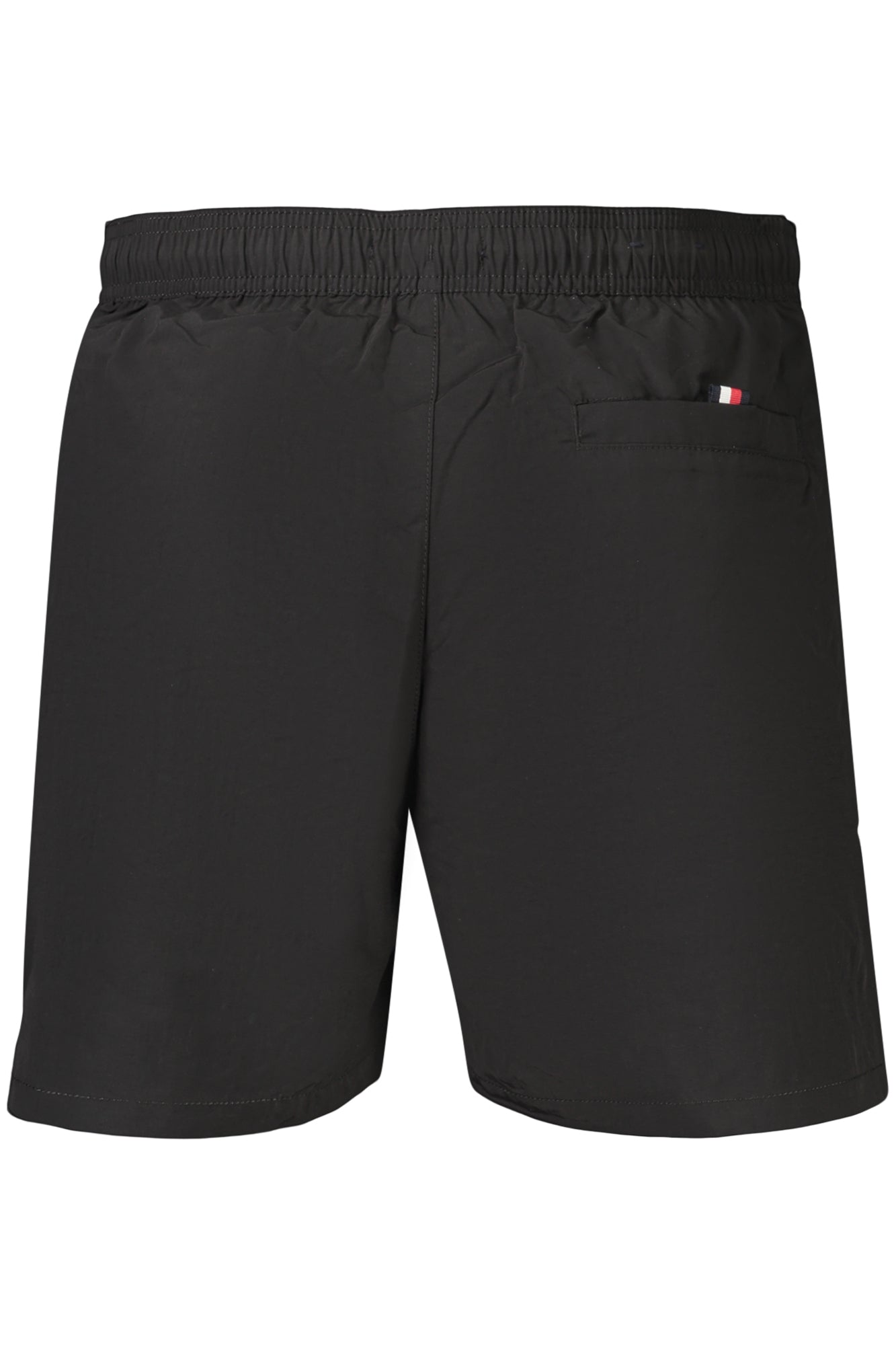 TOMMY HILFIGER Herren Bademode – Shorts, mit Taschen Schwarz