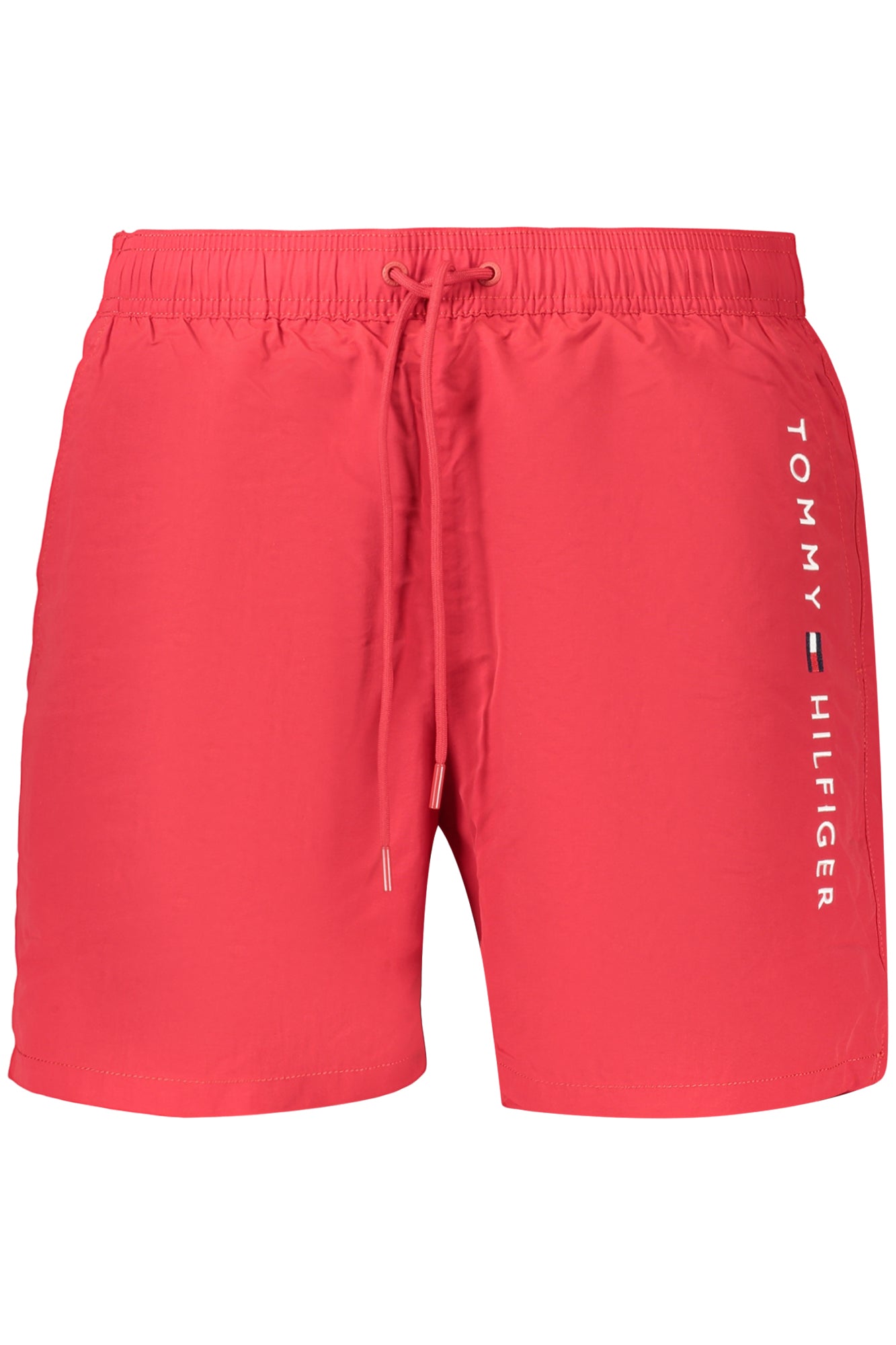 TOMMY HILFIGER Herren Bademode – Shorts, mit Taschen Rot