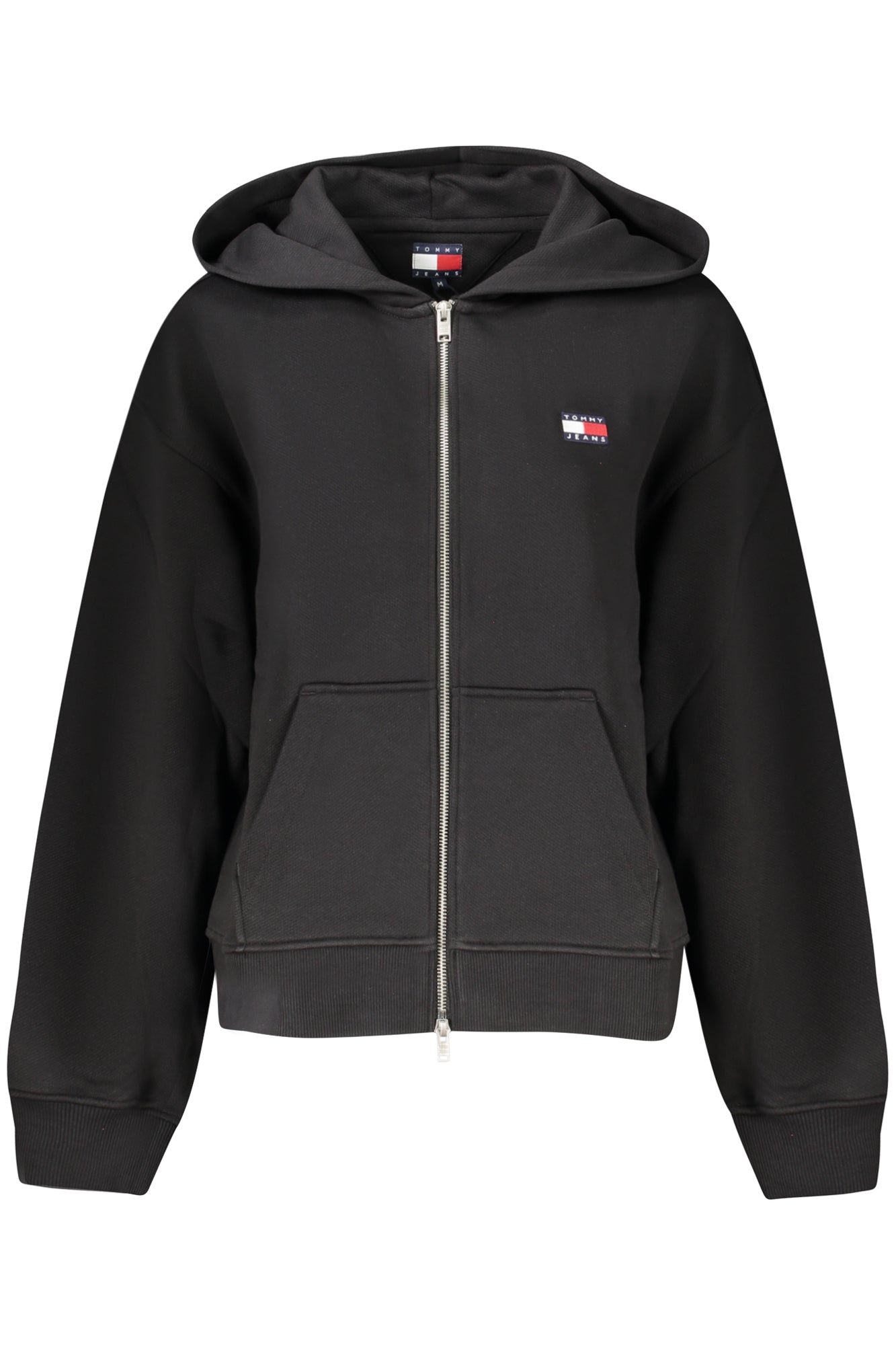 TOMMY HILFIGER DAMEN-SWEATSHIRT MIT ZIP-UP SCHWARZ Hauptbild