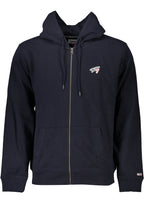 TOMMY HILFIGER HERREN-SWEATSHIRT MIT BLAUEM ZIP