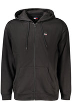 TOMMY HILFIGER HERREN-SWEATSHIRT MIT ZIP-UP SCHWARZ
