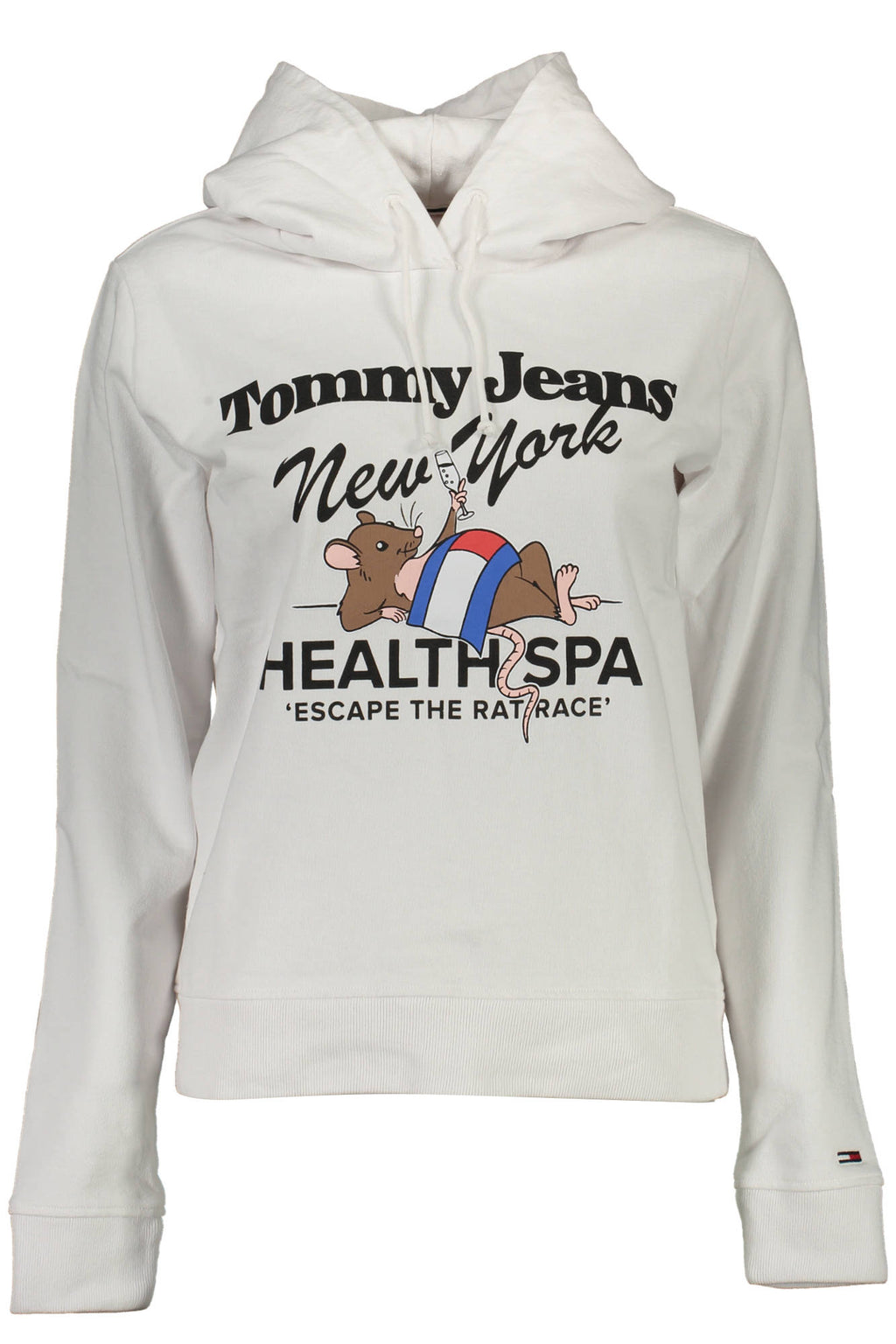 TOMMY HILFIGER SWEATSHIRT OHNE REISSVERSCHLUSS DAMEN WEISS