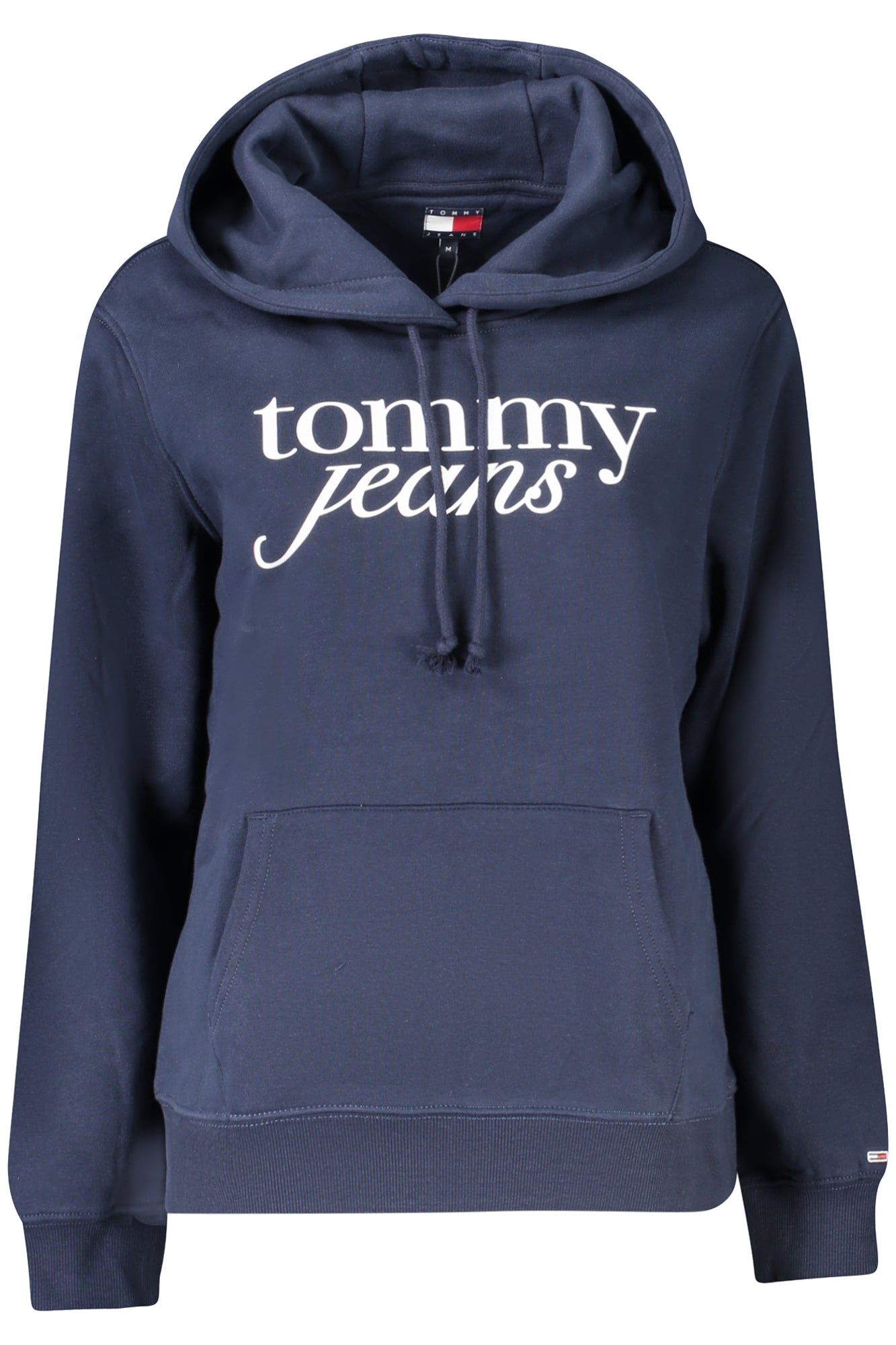 Tommy Hilfiger Sweatshirt Damen Blau – Kapuzenpullover aus Baumwolle für Herbst/Winter Blau Hauptbild