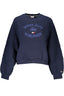 TOMMY HILFIGER DAMEN-SWEATSHIRT MIT BLAUEM REISSVERSCHLUSS