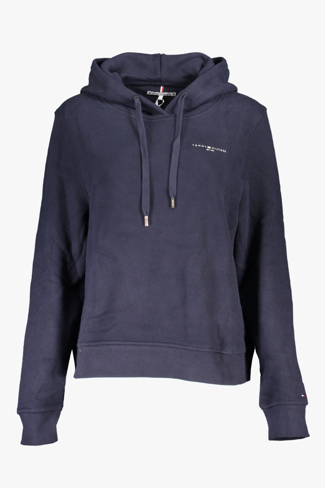 Tommy Hilfiger Damen-Sweatshirt Mit Blauem Reissverschluss Blau