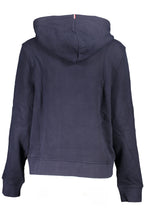 TOMMY HILFIGER DAMEN-SWEATSHIRT MIT BLAUEM REISSVERSCHLUSS