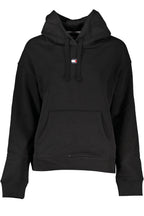 TOMMY HILFIGER DAMEN-SWEATSHIRT MIT REISSVERSCHLUSS SCHWARZ