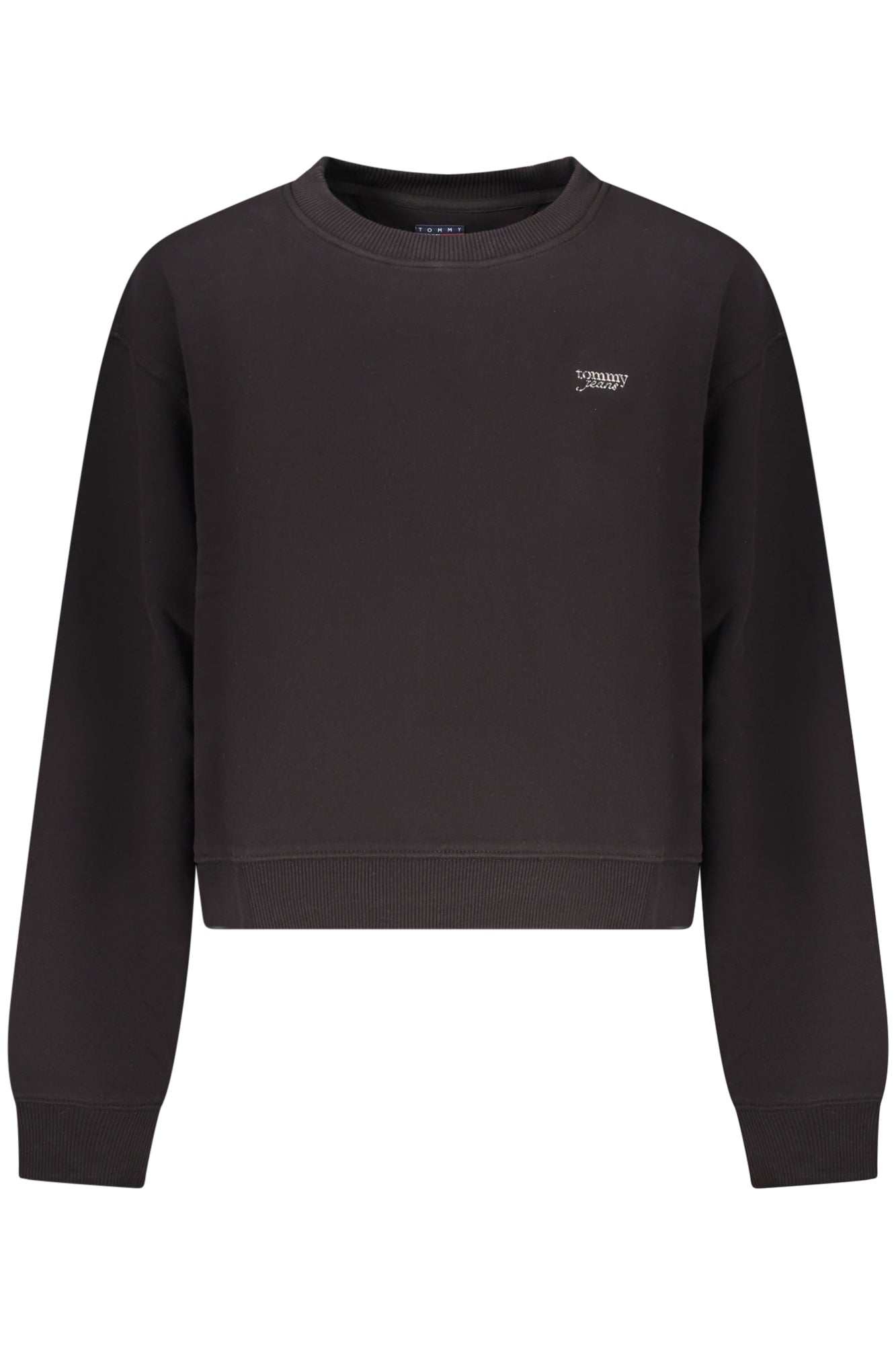 Tommy Hilfiger Damen-Sweatshirt mit Reißverschluss in Pink – Warmes Sweatshirt für Herbst/Winter Schwarz