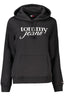 Tommy Hilfiger Sweatshirt Damen Blau – Kapuzenpullover aus Baumwolle für Herbst/Winter Schwarz