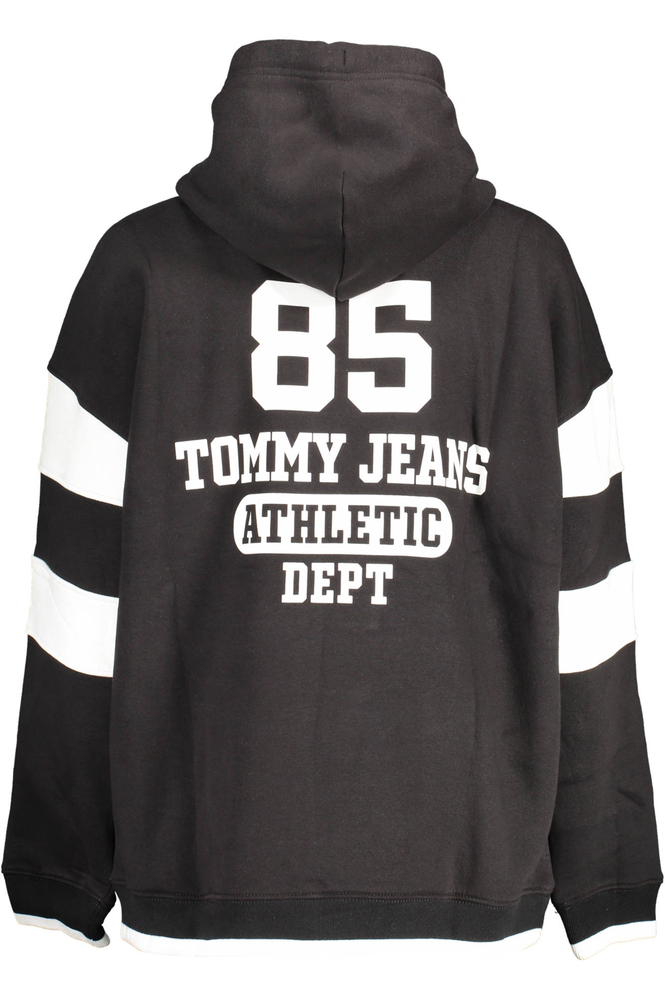 Tommy Hilfiger Sweatshirt Damen Schwarz – Kapuzenpullover mit Logo Schwarz