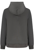 TOMMY HILFIGER BLACK WOMEN'S SWEATSHIRT WITH ZIPPER