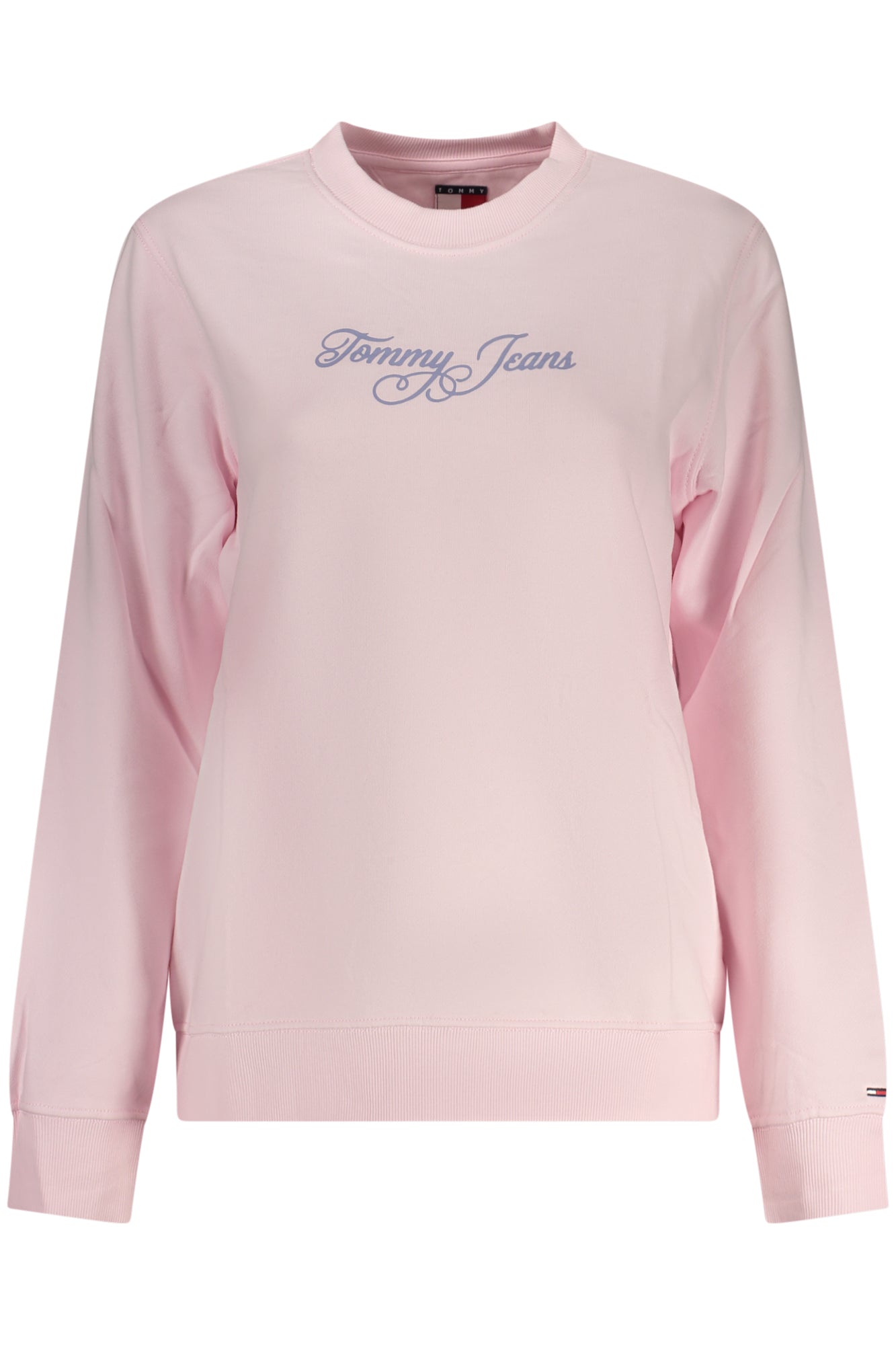 TOMMY HILFIGER Damen Sweatshirt – aus Baumwolle, Fleece Rosa